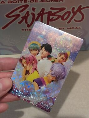 McDonald's x K-pop Demon Hunters Photcard (Saja Boys)